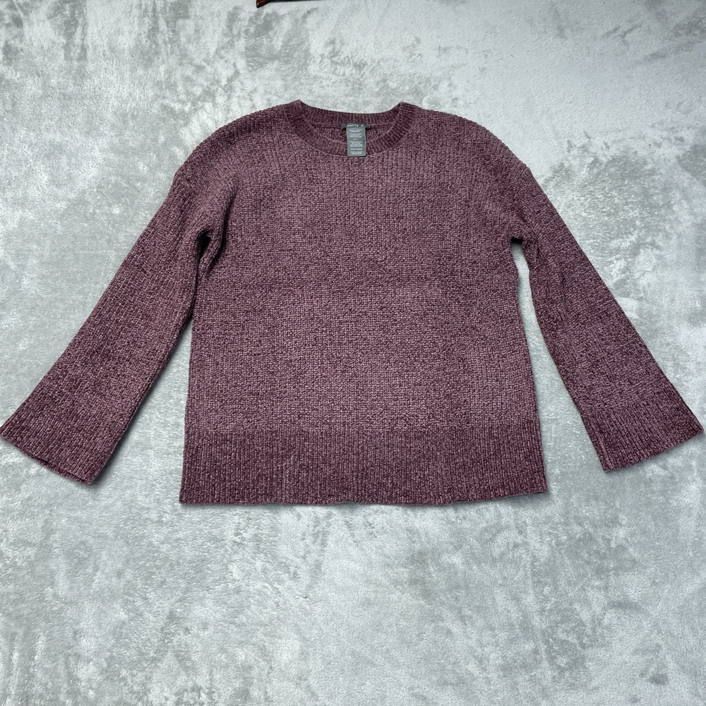 Matty M Women's L Pullover Sweater Purple Polyester H0815